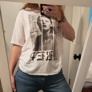 Taylor Swift Tops - Taylor Swift Oversized Reputation Album Cover Tee Taylor Swift Tops - Taylor Swift Oversized Reputation Album Cover Tee